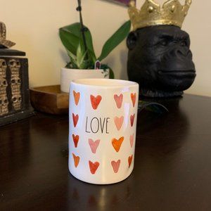 Rae Dunn Love Candle, Rae Dunn Candle, Heart Candle, Valentine's Day Candle